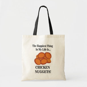 Tote Bag Nugget de poulet Fast Food Drôle