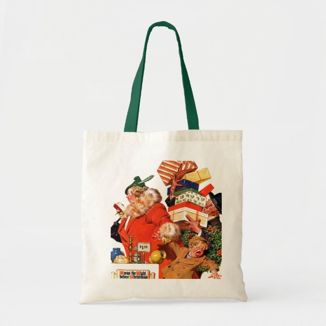 Tote Bag Nuit avant Noël (Devant)