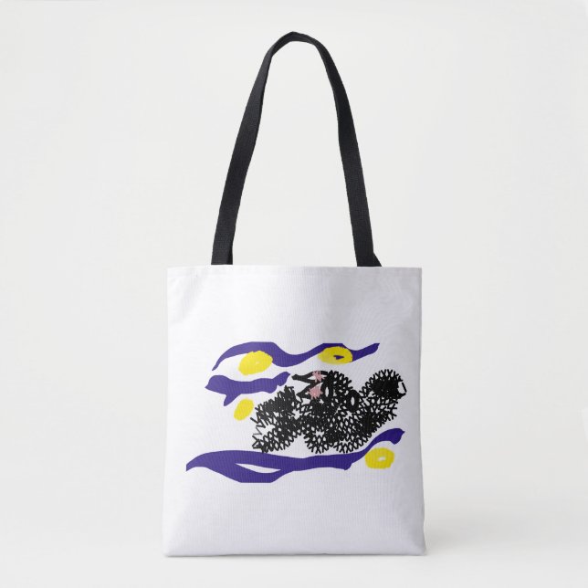 Tote Bag Nuit de chauves-souris  (Devant)