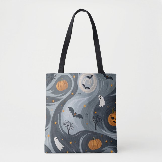 Tote Bag Nuit de la mort d'Halloween (Devant)