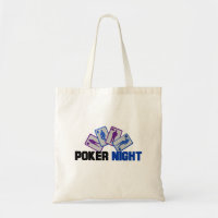 Nuit de poker avec cartes à jouer