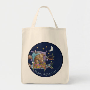 Tote Bag Nuit, Hibou