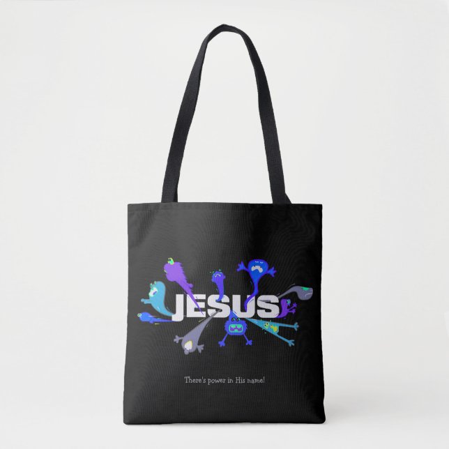 Tote Bag Nuits de Jésus effrayantes (Devant)