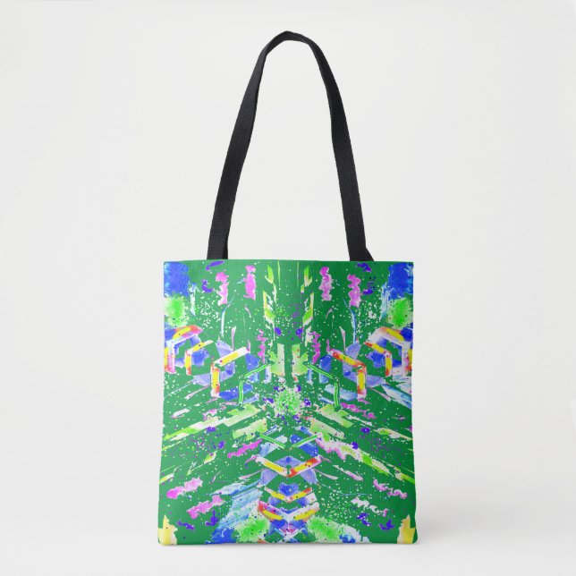 Tote Bag Numabstract art we call it chaos (Devant)