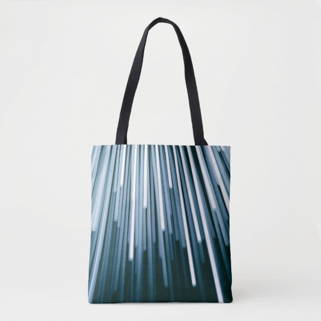 Tote Bag numérique blanc et noir (Devant)