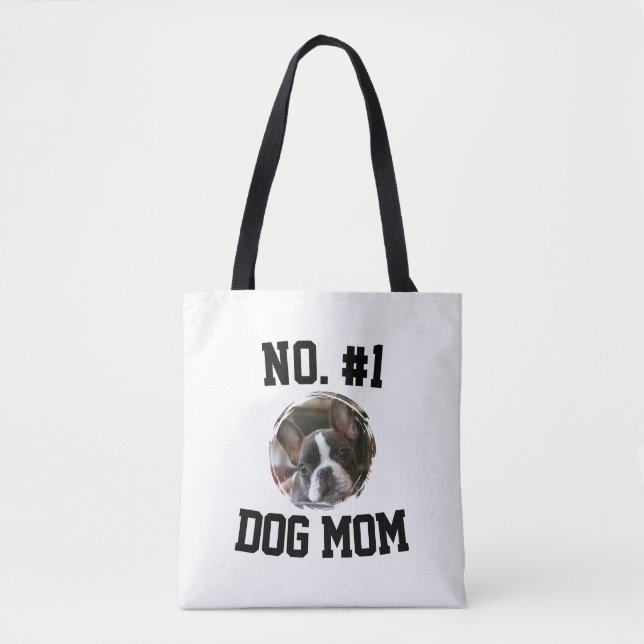 Tote Bag Numéro 1 chien Maman Maman Fête des Mères Amateurs (Devant)