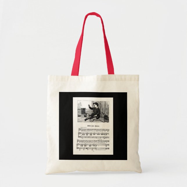 Tote Bag Nursery Rhyme Jack Korner (Devant)