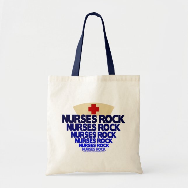 Tote Bag Nurses Rock (Devant)