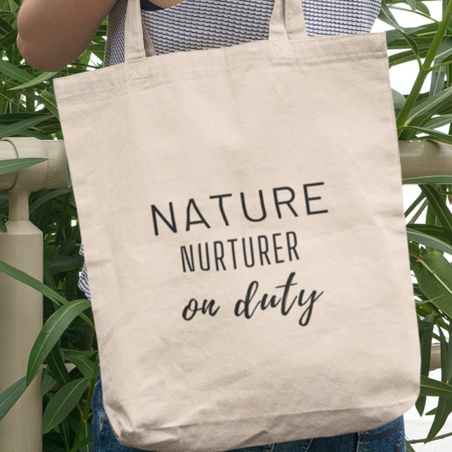Tote Bag Nurturice de la Nature en Service Éco-Responsable  (Shop now and showcase your love for nature in every step you take!)
