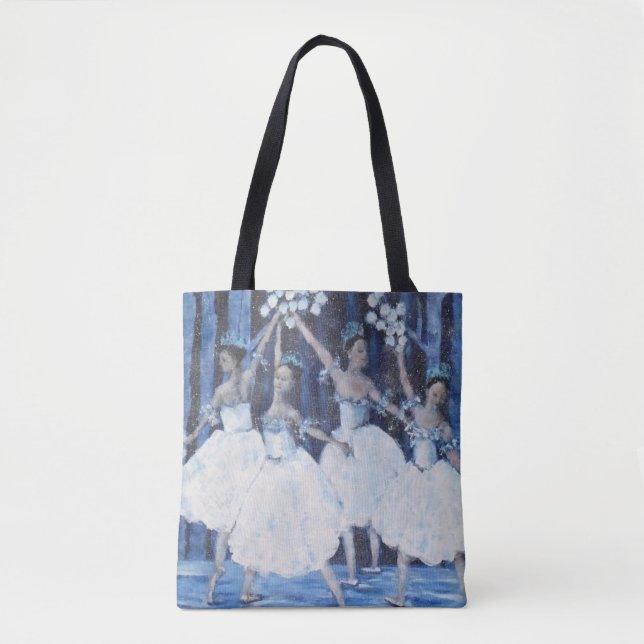 Tote Bag Nutcracker Dancer des Snowflakes (Devant)