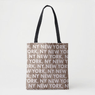 Tote Bag NY NEW YORK Motif graphique