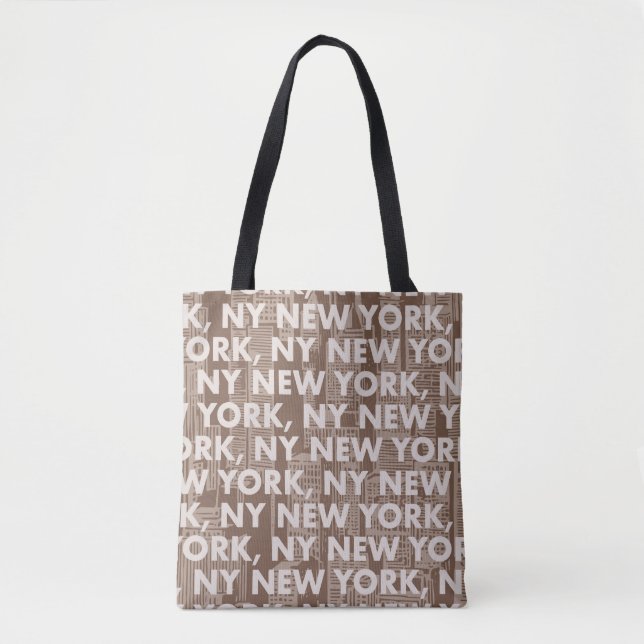 Tote Bag NY NEW YORK Motif graphique (Devant)