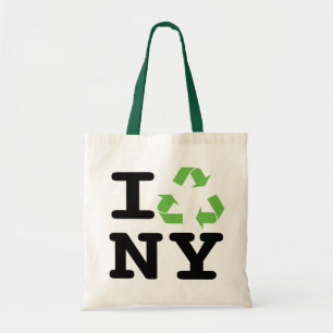 Tote Bag NY vert Fourre-tout