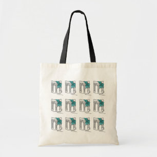 Tote Bag NYC Brooklyn Bridge Noël Hanoukka Holiday NY