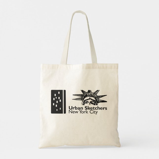 Tote Bag NYC Urban Sketchers Fourre-tout (Dos)