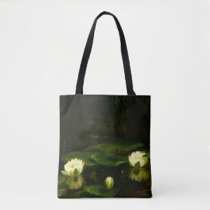 Tote Bag Nymphéas blancs par Anthonore Christensen