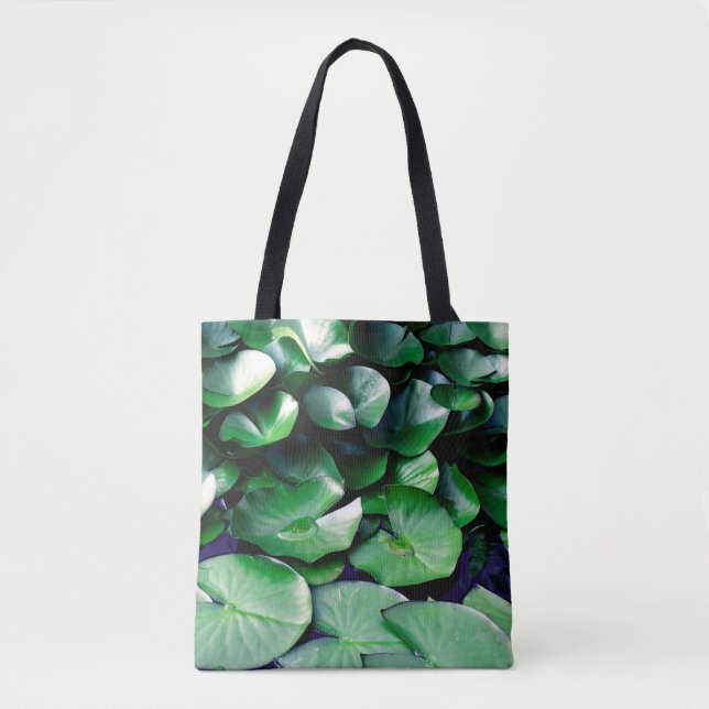 Tote Bag Nymphéas verts (Devant)
