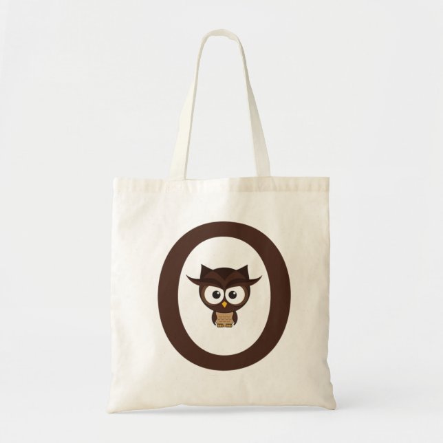 Tote Bag O - Chouette (Devant)