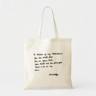 Tote Bag Ô haineux de ma patrie !