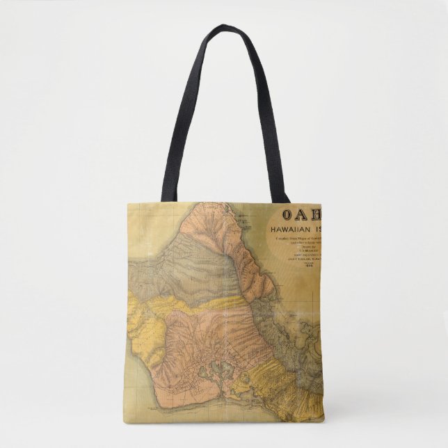 Tote Bag Oahu, îles hawaïennes (Devant)