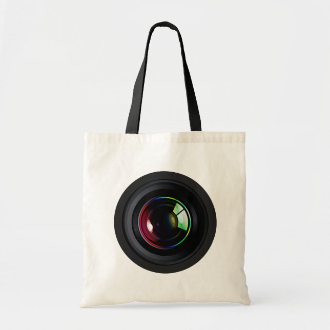 TOTE BAG OBJECTIF DE CAMÉRA (Devant)