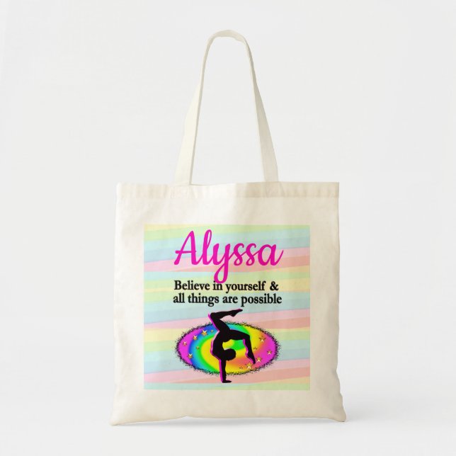 TOTE BAG OBJECTIFS ET RÊVES DE LA GYMNASTIQUE (Devant)