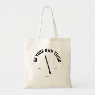 Tote Bag Oboe Faites Votre Propre Citation Oboist