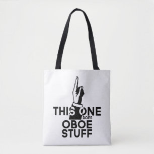 Tote Bag Oboe Stuff - Funny Oboe Music