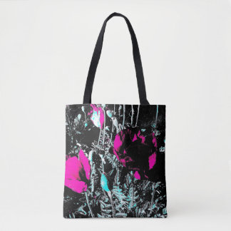 Tote Bag Obscurité fourre-tout de pavots