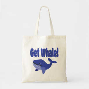 Tote Bag Obtenez De La Baleine, Faites Bien Du Pun Drôle
