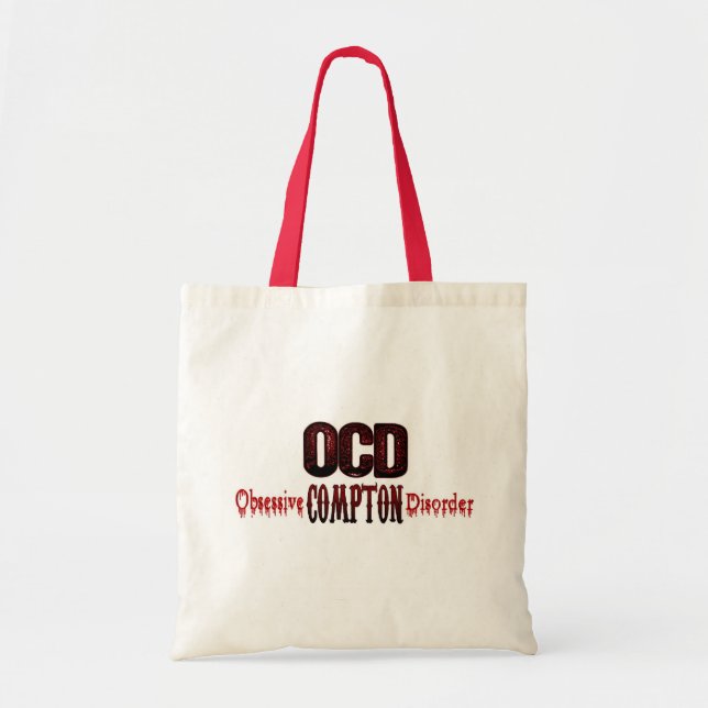 Tote Bag OCD- désordre obsédant de Compton (Devant)