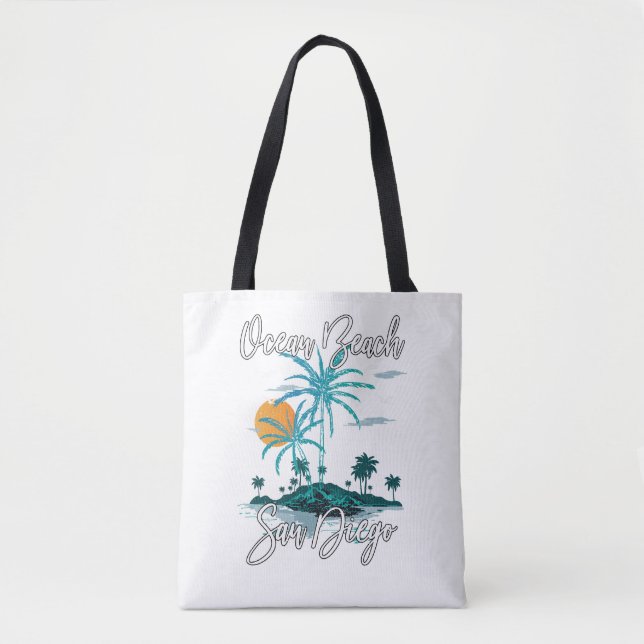 Tote Bag Ocean Beach San Diego (Devant)