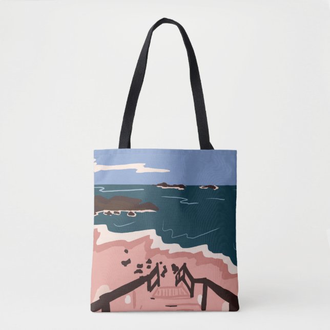 Tote Bag Ocean Blues (Devant)