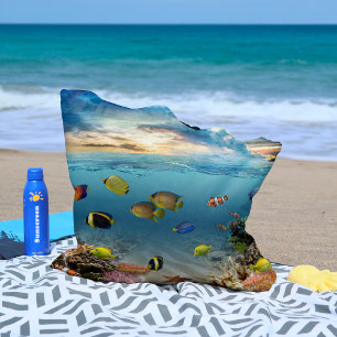 Tote Bag Océan Corail Reef Poisson tropical