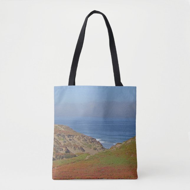 Tote Bag Ocean Landscape Photo Pacific Coast Beach (Devant)