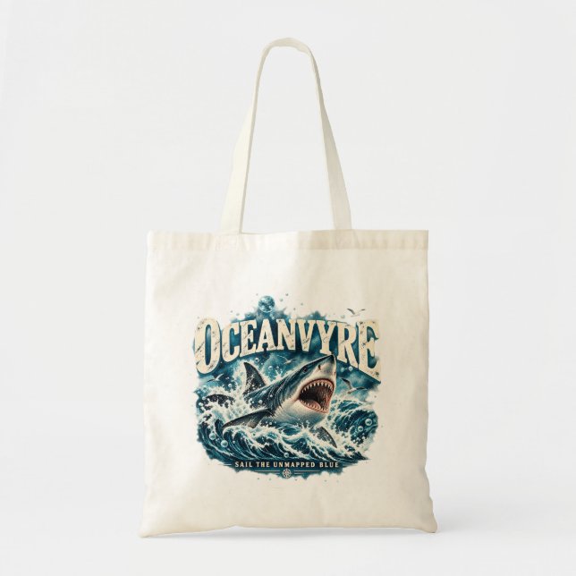 Tote Bag OcéanVyre Aventure de Requin d'Océan (Devant)