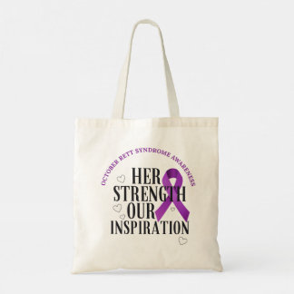 Tote Bag Octobre Sensibilisation au syndrome de Rett