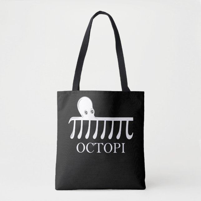 Tote Bag Octopi - Funny Pi Octopus Math (Devant)