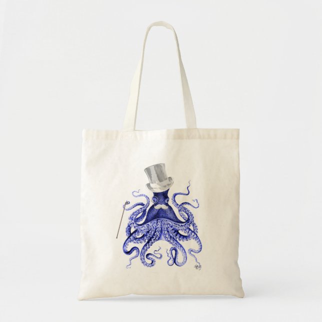 Tote Bag Octopus À propos de la ville (Devant)