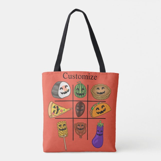 Tote Bag Oddball Jack olantern Medley Thunder_Cove (Dos)