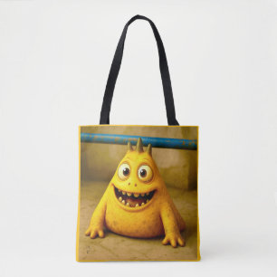 Tote Bag OddFriends - Happy Yellow Monster Poster