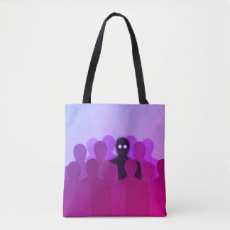 Tote Bag Oddity Surreal Pink esthétique Weirdo