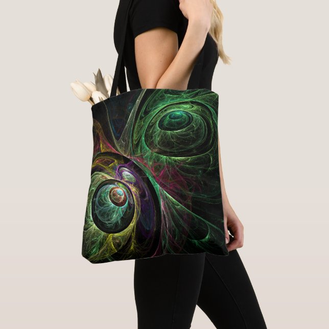 Tote Bag OEil aux yeux Art Abstrait (De près)
