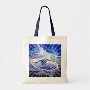 Tote Bag Oeil cosmique mystique