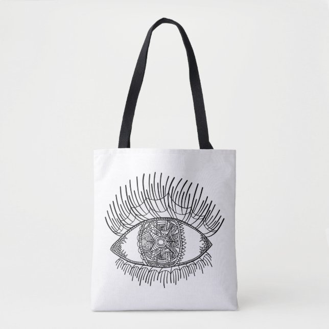 Tote Bag Oeil inspiré 2 (Devant)