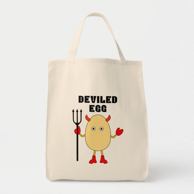 Tote Bag Oeuf dévoyé (Devant)
