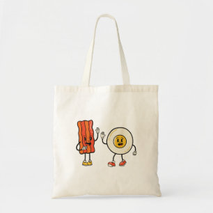 Tote Bag Oeuf Mélange Et Bacon