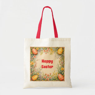 Tote Bag Oeufs de Pâques Collection Vintage tendance