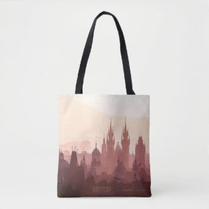 Tote Bag OEuvre d'art acrylique de Prague 