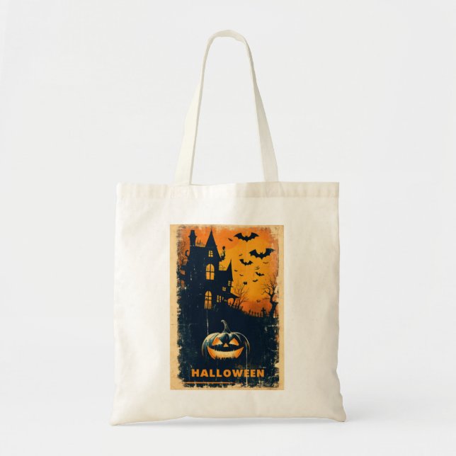 Tote Bag Oeuvre d'Halloween Graphic Limited Edition (Devant)